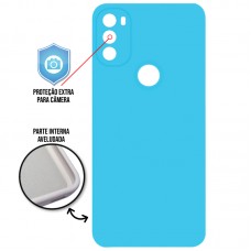 Capa Motorola Moto G71s - Cover Protector Azul Água